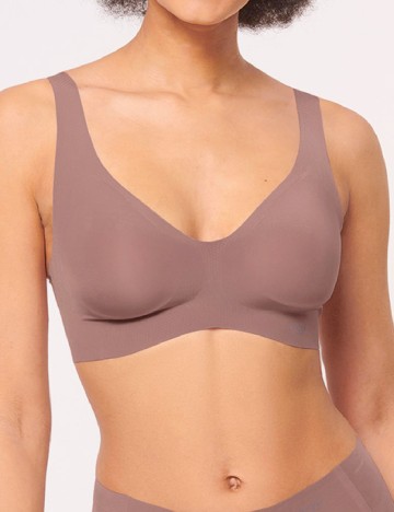 Bustiera Sloggi by Triumph, roz pudra inchis