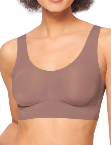 Bustiera Sloggi by Triumph, roz pudra inchis Roz