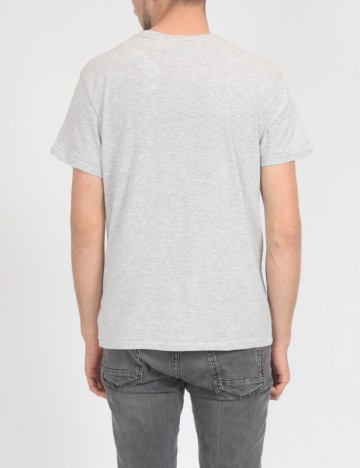 Tricou American Eagle, gri deschis