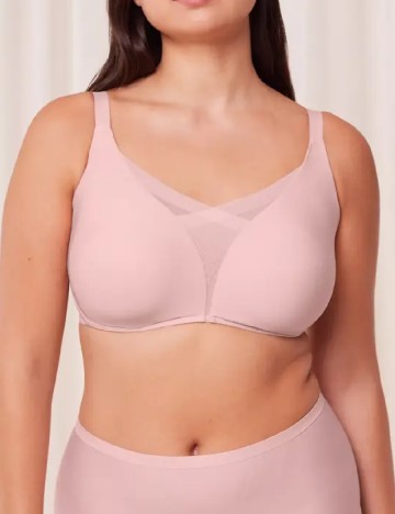 
						Sutien Triumph, roz