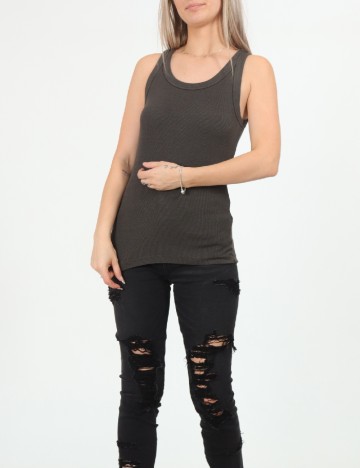
						Maiou American Eagle, gri inchis