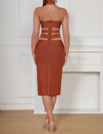 Rochie medie SHEIN, maro Maro