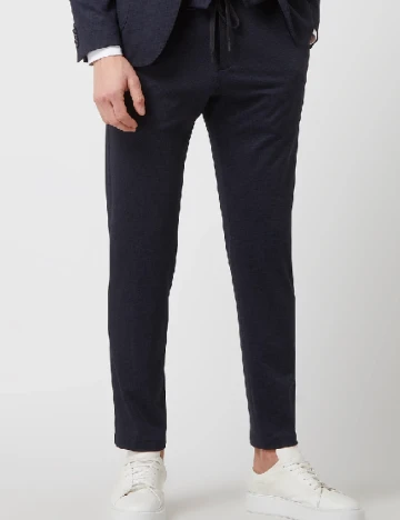 Pantaloni s.Oliver, bleumarin