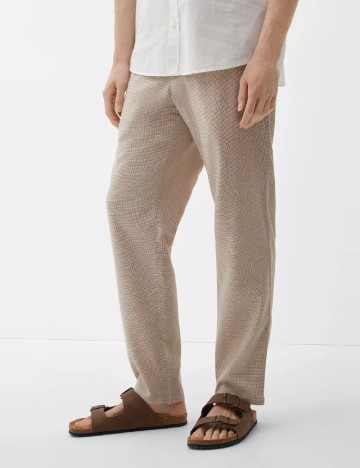 Pantaloni s.Oliver, crem