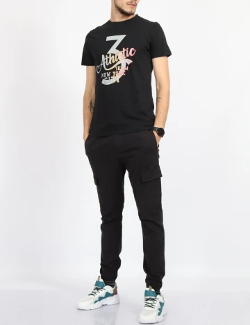 Tricou Milano Bulls, negru