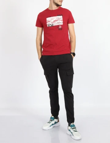 Tricou Milano Bulls, rosu