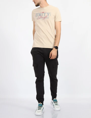 Tricou Milano Bulls, crem Crem