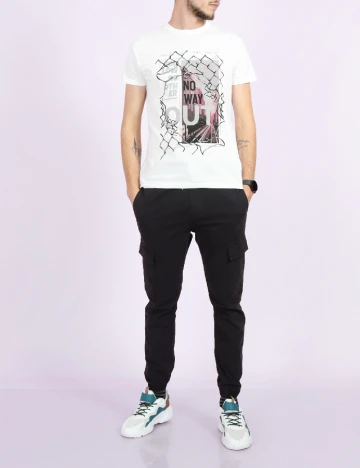 Tricou Milano Bulls, alb