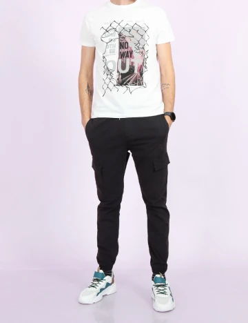 Tricou Milano Bulls, alb