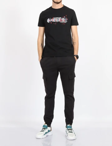Tricou Milano Bulls, negru Negru
