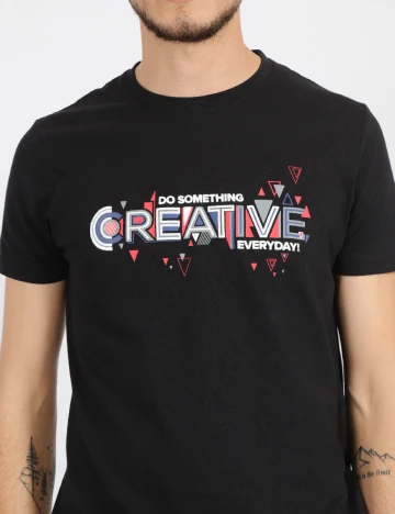 Tricou Milano Bulls, negru Negru