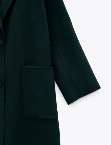 Palton Zara, verde, XS Verde