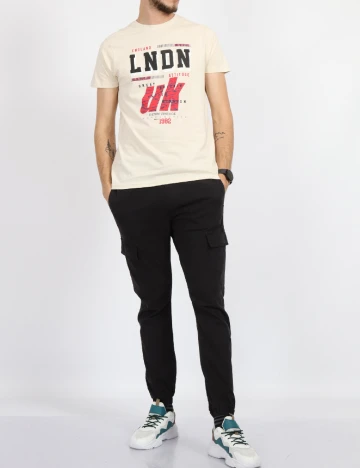 Tricou Milano Bulls, crem