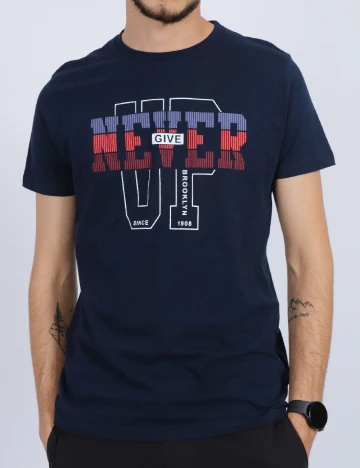 Tricou Milano Bulls, bleumarin