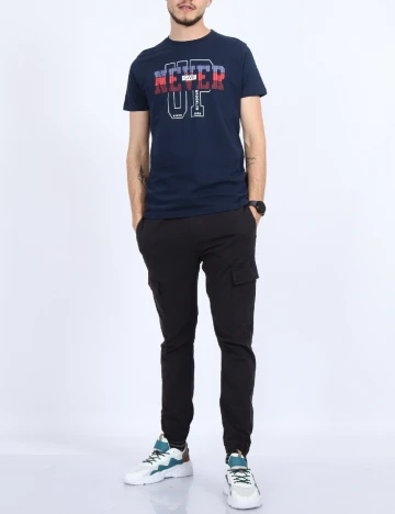 Tricou Milano Bulls, bleumarin
