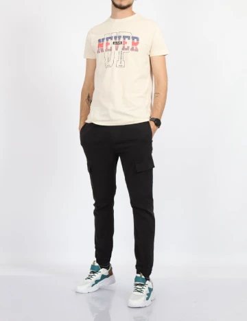 Tricou Milano Bulls, crem Crem
