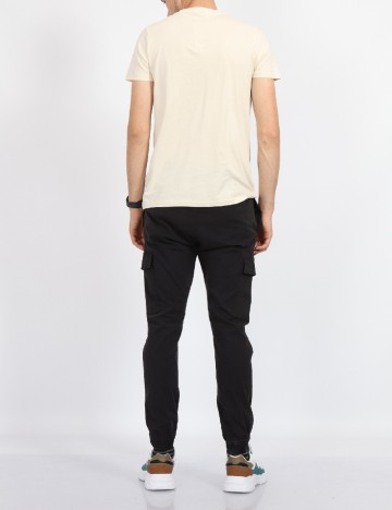 Tricou Milano Bulls, crem