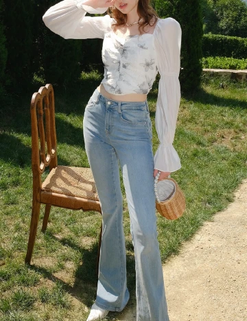 Bluza SHEIN, alb