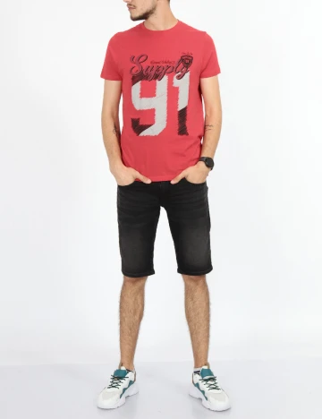 Tricou Milano Bulls, rosu