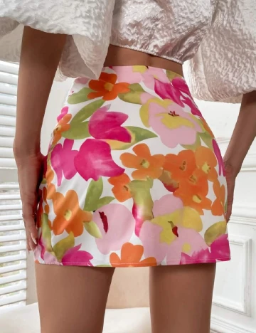 Fusta SHEIN, floral