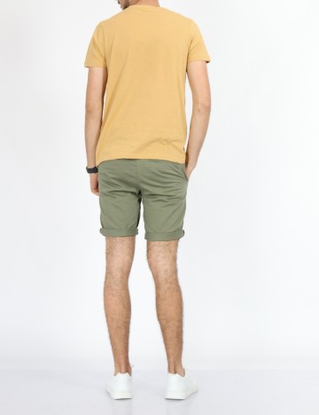 Tricou Milano Bulls, mustar