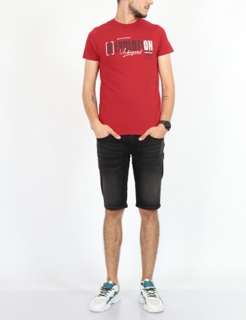 Tricou Milano Bulls, rosu