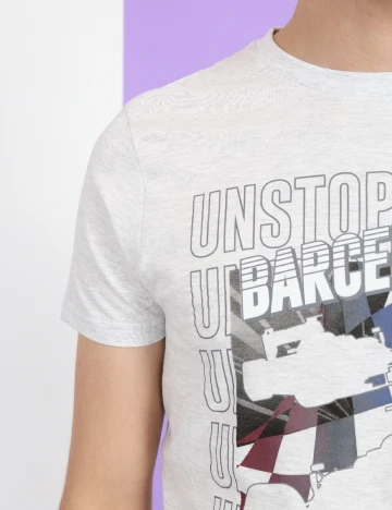 Tricou Milano Bulls, gri