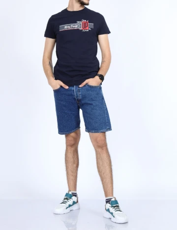 Tricou Milano Bulls, bleumarin