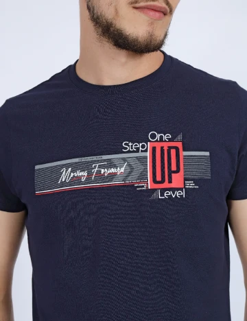 Tricou Milano Bulls, bleumarin