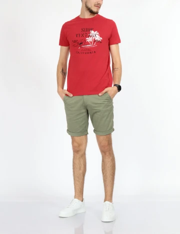 Tricou Milano Bulls, rosu