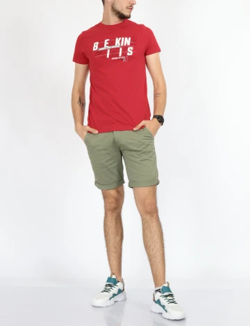 Tricou Milano Bulls, rosu