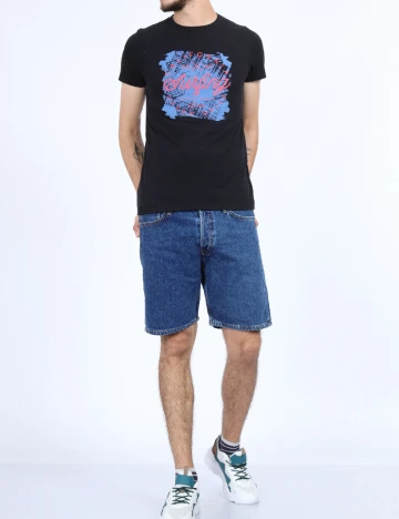 Tricou Milano Bulls, negru