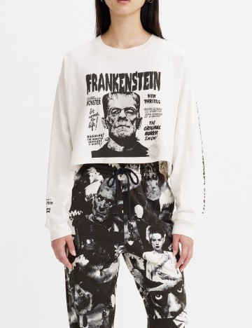 Top Levi S, ecru
