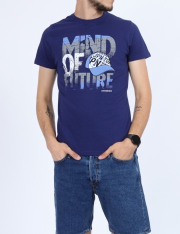 Tricou Milano Bulls, albastru
