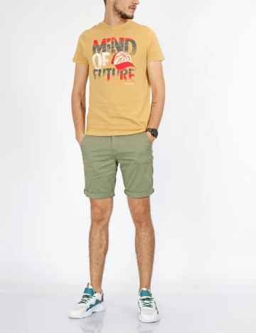 Tricou Milano Bulls, galben