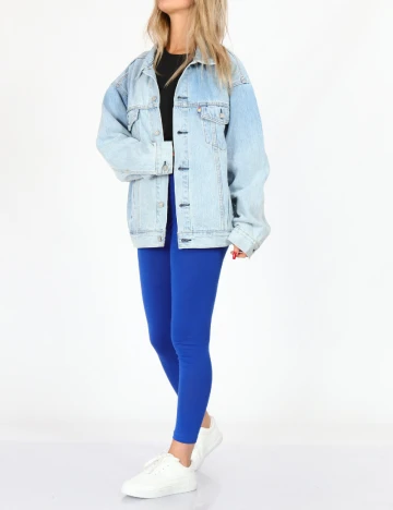Jacheta Oversize Levi S, bleu