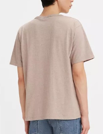 Tricou Oversize Levi S, bej