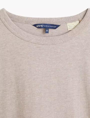 Tricou Oversize Levi S, bej