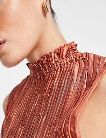 Rochie scurta ASOS, maro Maro
