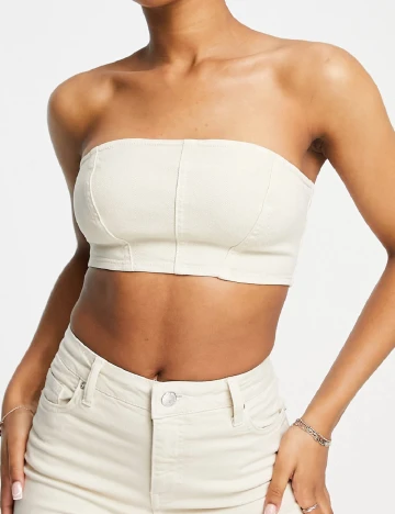 Top Miss Selfridge, bej Crem