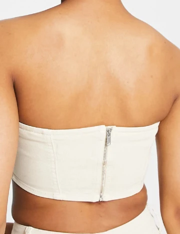 Top Miss Selfridge, bej Crem