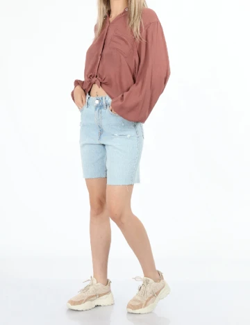 Pantaloni scurti Miss Selfridge, albastru