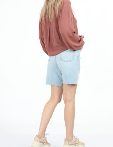 Pantaloni scurti Miss Selfridge, albastru