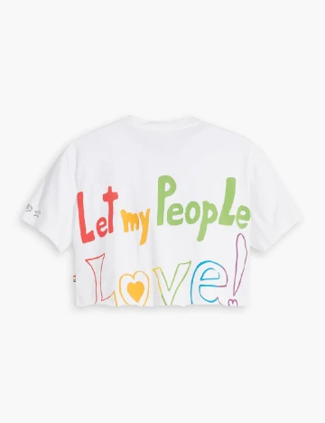 Top Levi S, alb