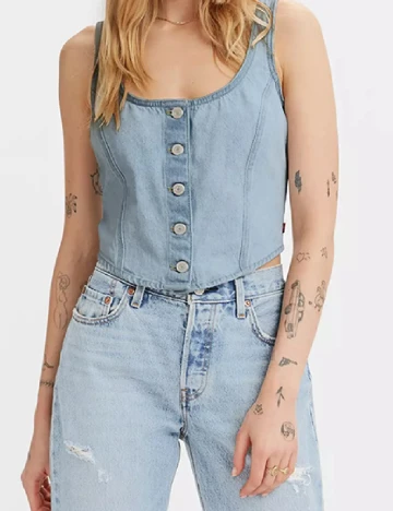 Top Levi S, albastru