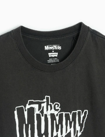 Tricou Levi S, gri inchis Gri