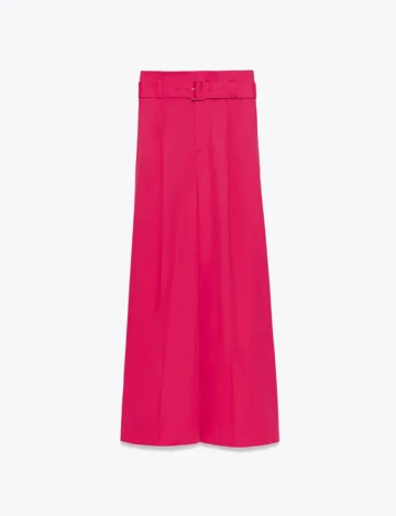 Pantaloni Zara, roz, L