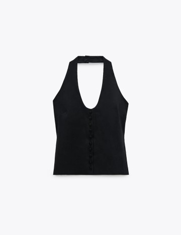 Top Zara, negru, XS