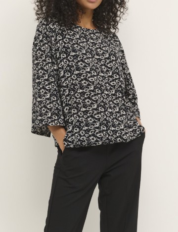 Bluza Kaffe, negru