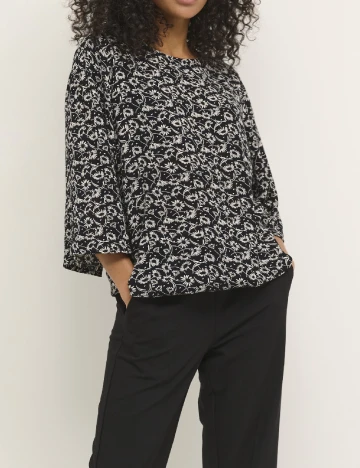 Bluza Kaffe, negru